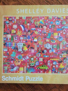 Brand New! Schmidt Vintage Toys 1000pc jigsaw puzzle Shelly Davies